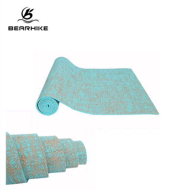 

Wholesale Private Label Logo Hemp Jute Yoga Mat For Plitates Reversible, Non-Toxic and SGS Certified Mat