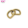 Wholesale Nickel Free Metal Plated D Ring Customized Metal D Rings For Bags