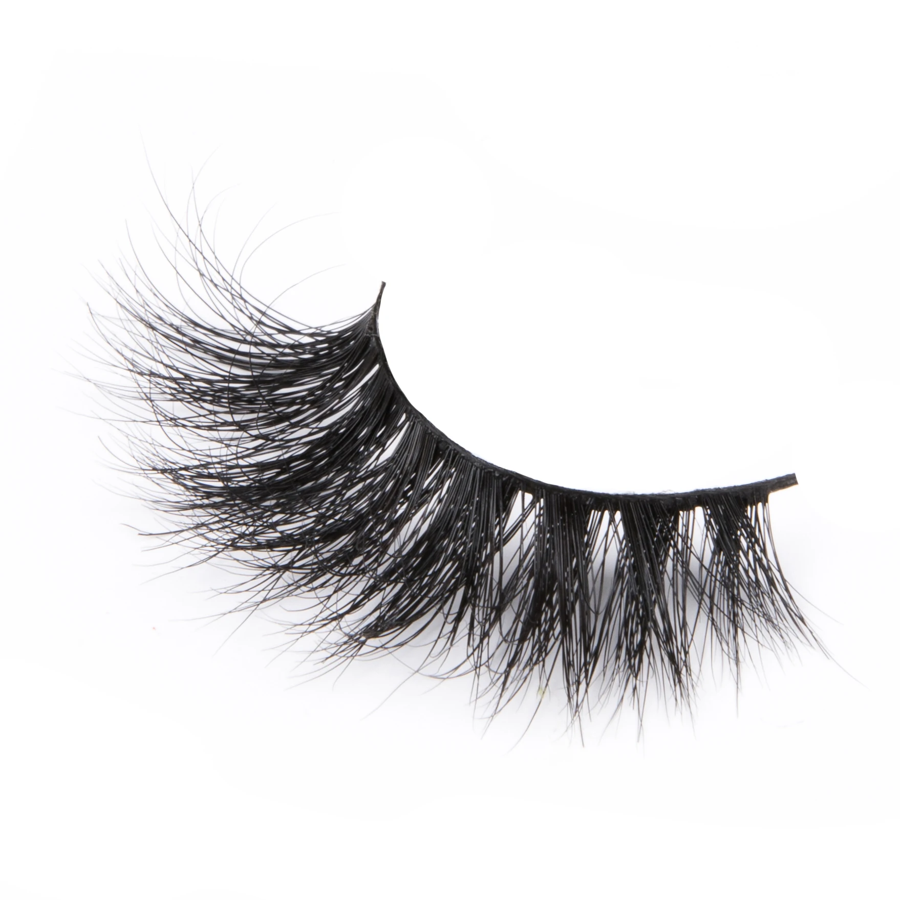 自然看 15 个人水貂毛皮睫毛可重复使用的 3d 水貂睫毛工厂价格