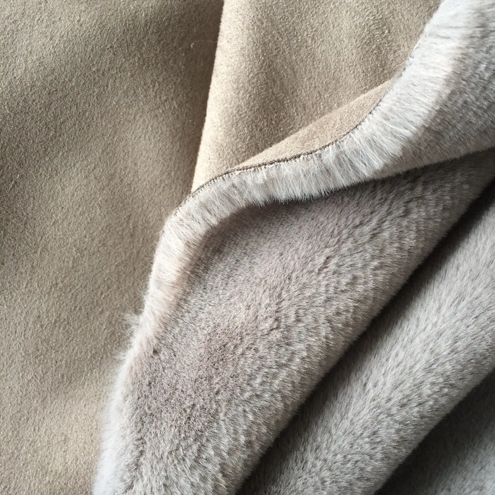 [ Manufacturer ] Dark Navy Blue Colour Sherpa Fleece Bonded With Micro