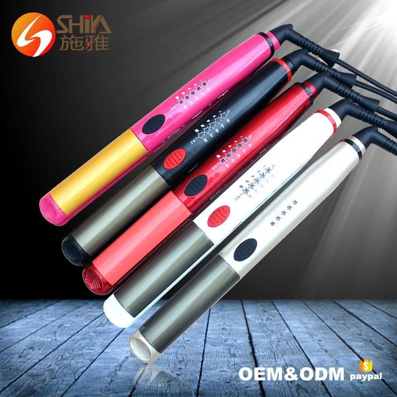 

Wholesale Hair Straighteners use at home hair styling tools as seen on TV, 5 colors as picture for choose