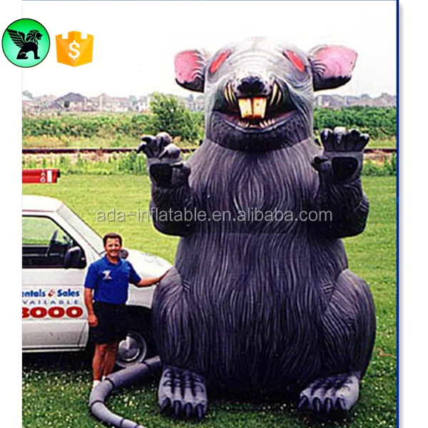 3m Evil Rat Inflatable Customized Outdoor Giant Advertising Inflatable