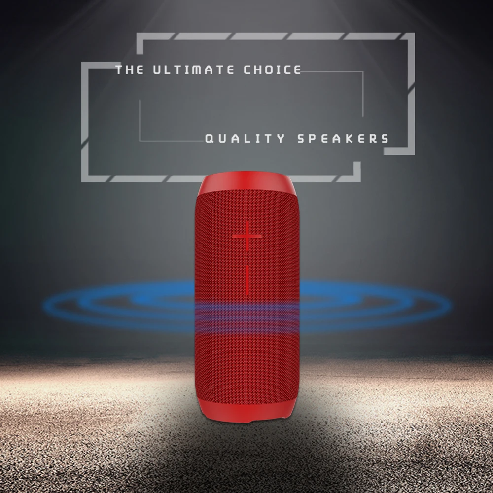 

P7 Wireless Portable Speaker Waterproof Speaker With Super Bass, Black, blue,green, gray, red, camouflage