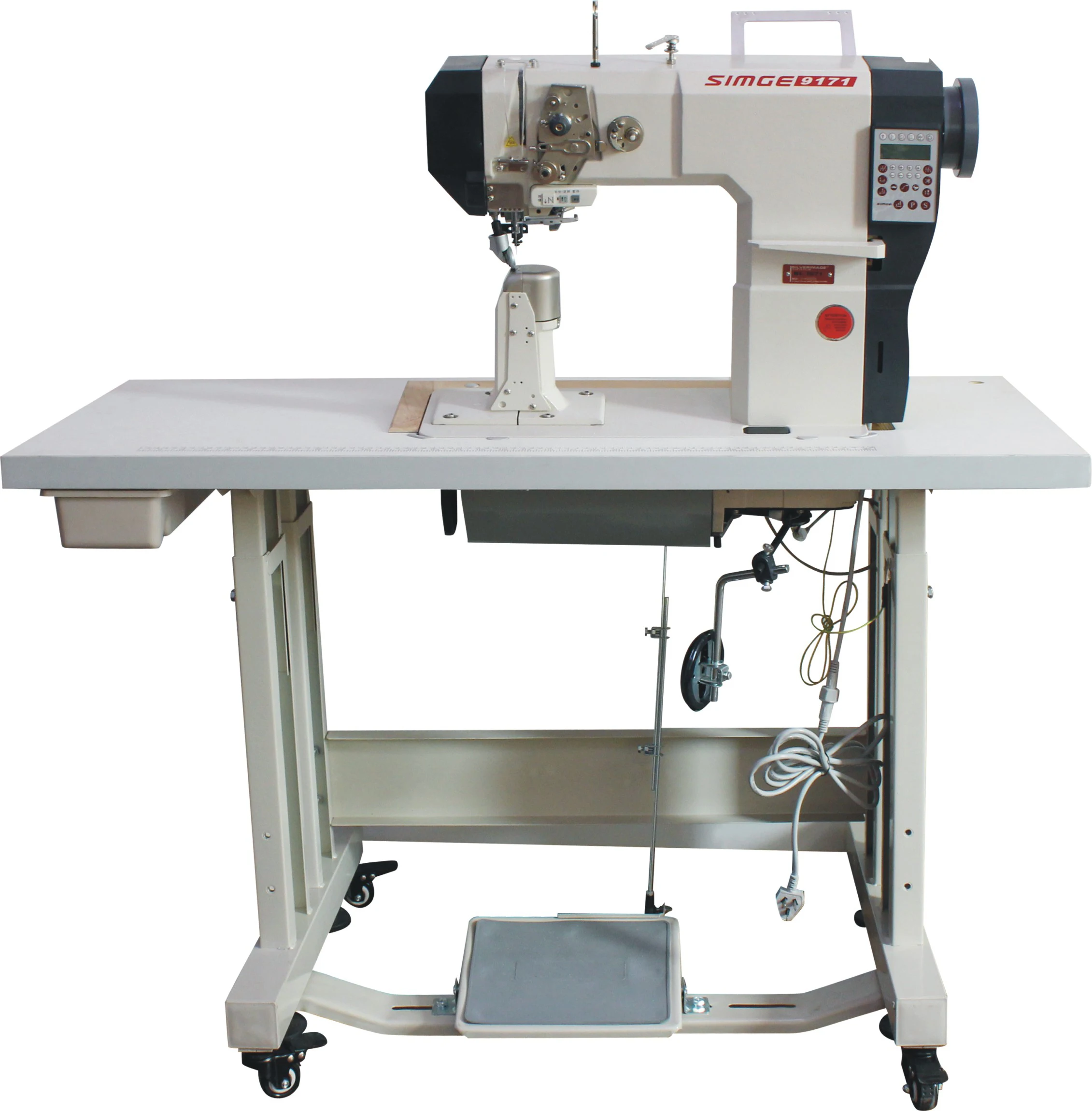 Pfaff 591 Single Needle Post Type High Head Walking Foot Sewing Machine