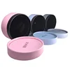 Luxury custom handmade red color wedding ring packaging box velvet