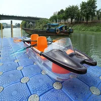 

Clear 2 passengers transparent Kayak with Polycarbonate PC