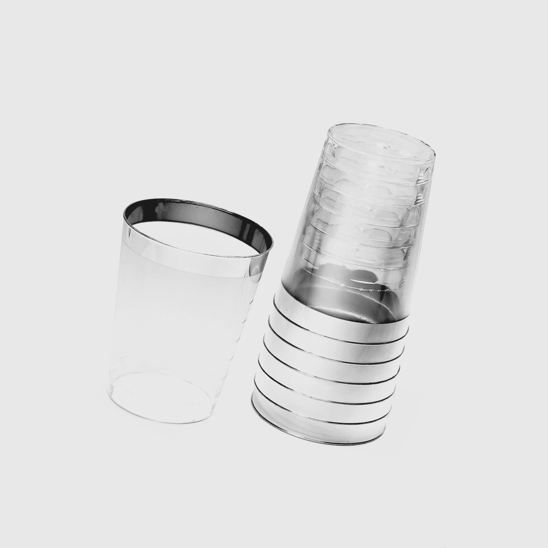 plastic glassware for wedding reception
