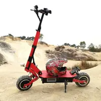 

MAIKE Wholesale fast 5000W dual motor long range motorcycle 11inch off road fat tire electric scooter adult