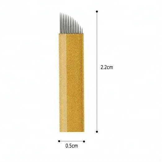 

PCD sterile 12/14 needle Golden beauty blade