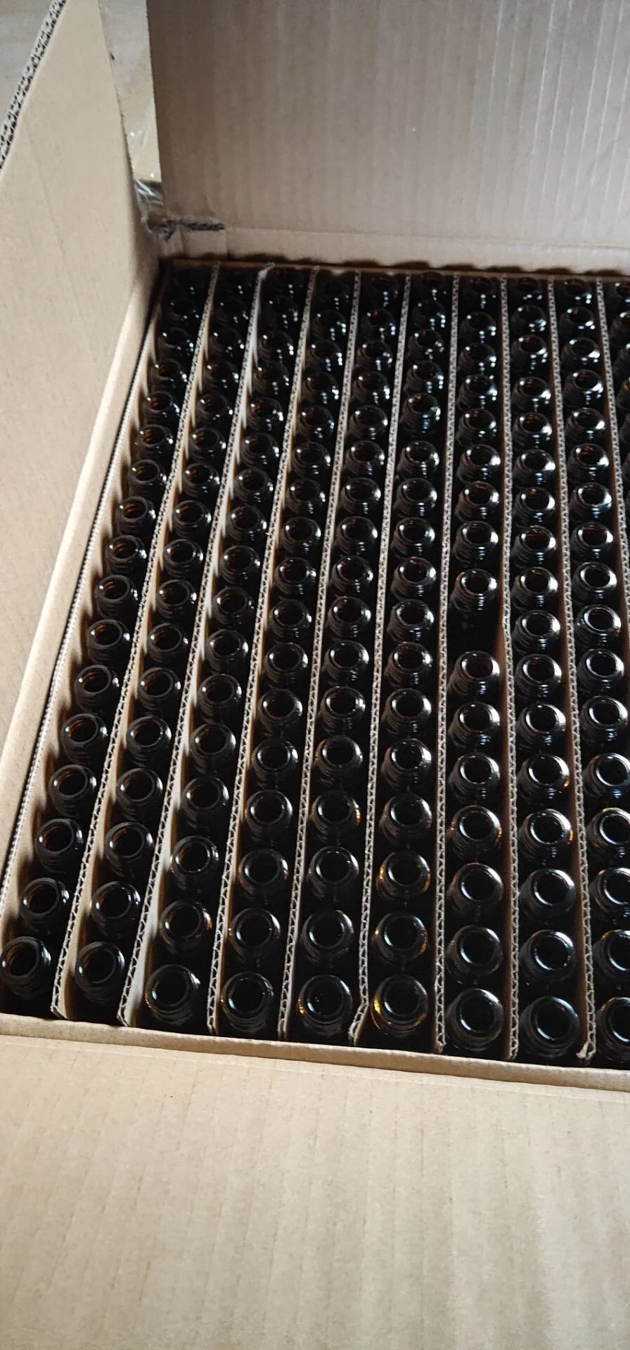 Pipeta Calibrada Con Gotero De Vidrio Negro,1/2oz,1oz,2oz,4oz,Amber