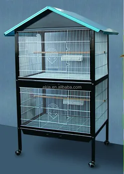 large white bird cage