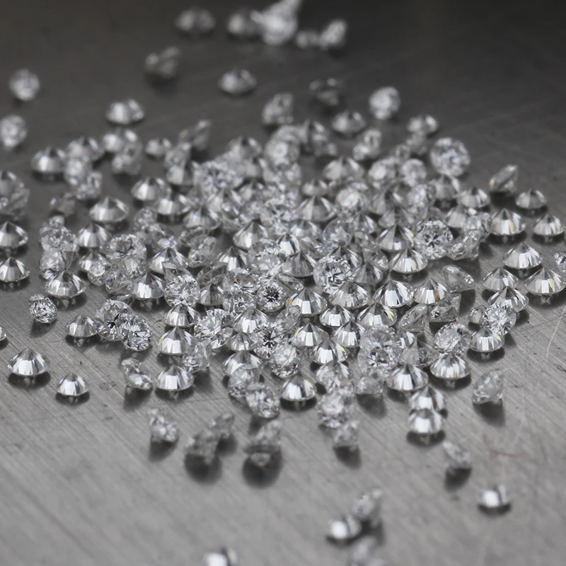 

For jewelry making Factory Super Quality 2mm Def Vvs Polished Synthetic Hthp Cvd Lab Grown Loose Diamond