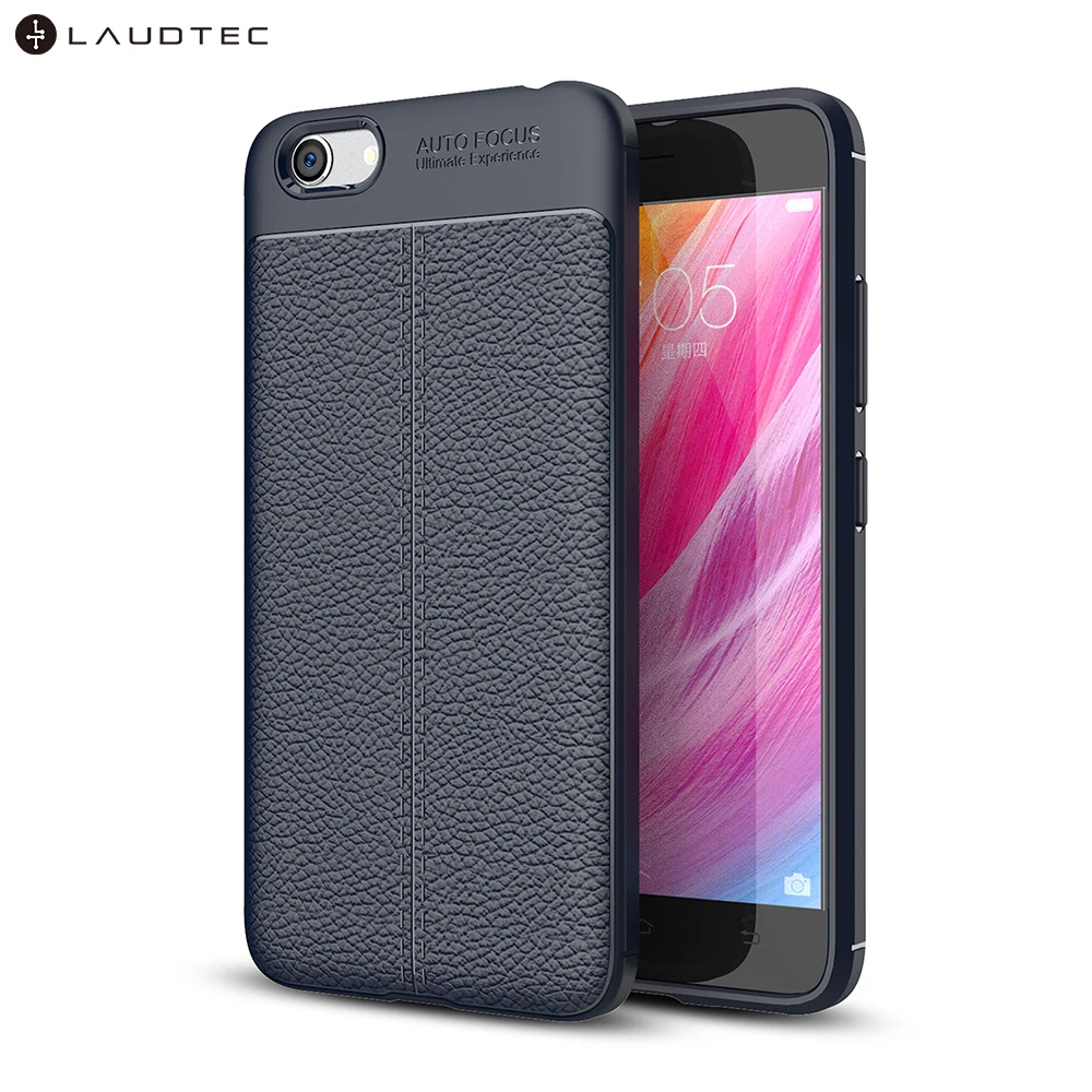 

Laudtec Litchi Leather Pattern TPU Back Cover Phone Case For ViVO Y53