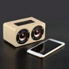 10W Subwoofer Memory Expandable Wireless BT V4.0 Wooden Speaker