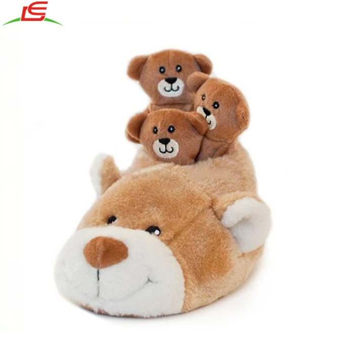 hide and seek plush dog toy