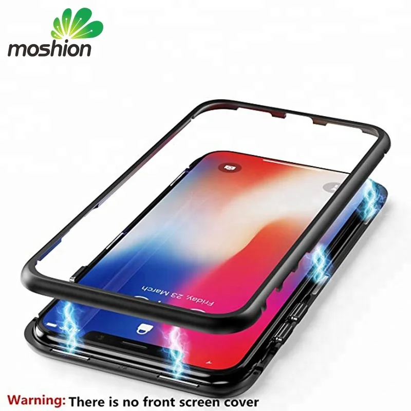 

Wholesale metal magnetic cell phone case for iphone 8 , for iphone 8 cover , for iphone 8 plus case