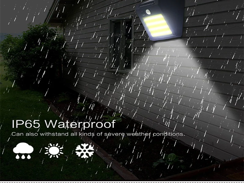 Outdoor Waterproof Motion Sensor Solar Security Lights Buy Solar