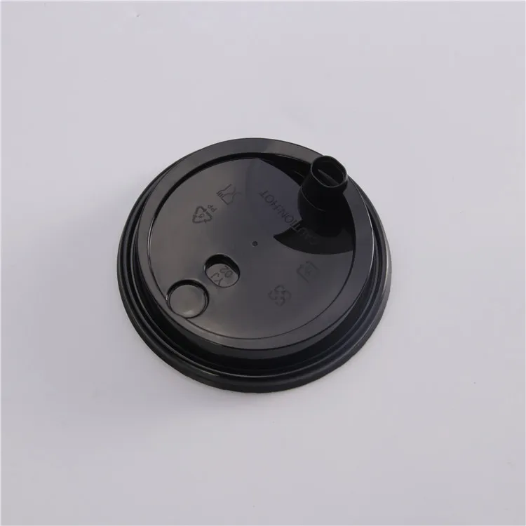 Wholesale disposable PP injection square cup fruit tea cup with lid