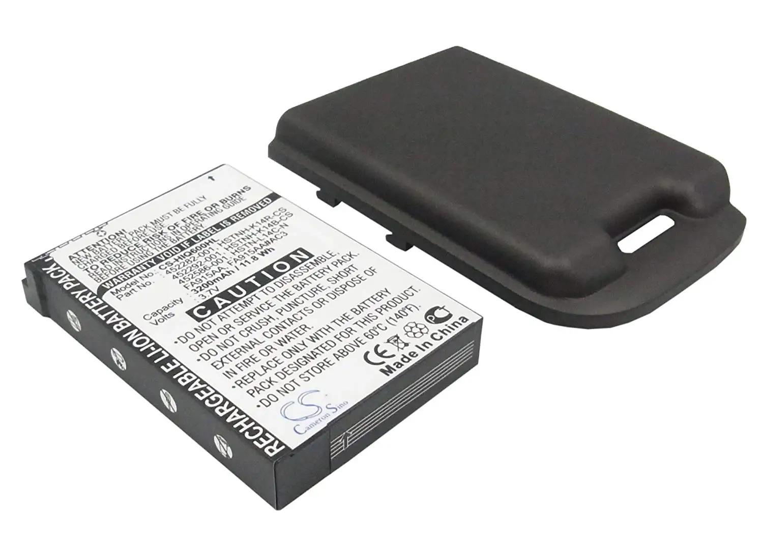 Get Quotations · Power2tek 3.7V BATTERY Fits to HP FA915AA#AC3, iPAQ 612c,  iPAQ 610