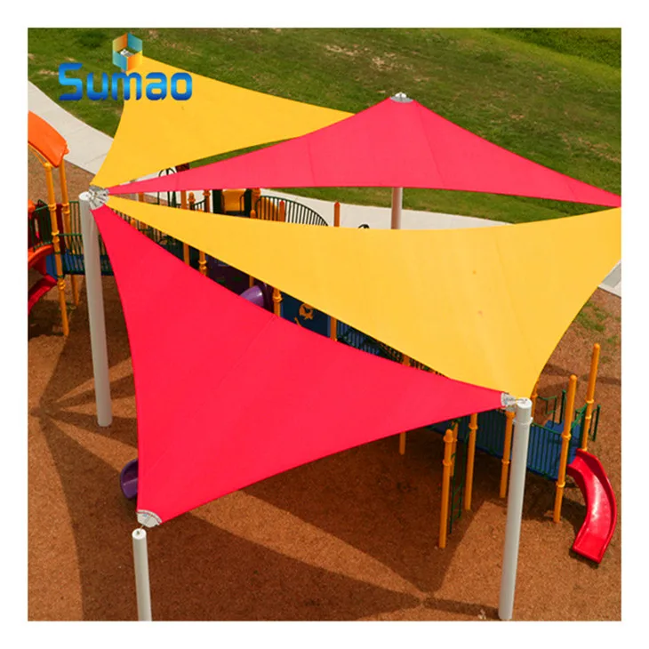 
100% HDPE high quality triangle sun shading shed 