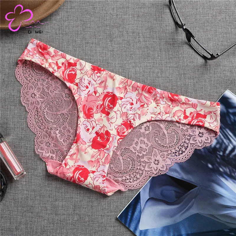 

2018 good quality underwear women sexy lady panty, Pink;blue;brown etc