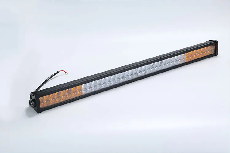 Wholesale White Amber 144w 57cm Auto Led Aluminum Light Bar Wholesale