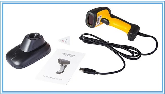 HBA-1209 hot-sale handheld barcode scanner Waterproof portable barcode scanner