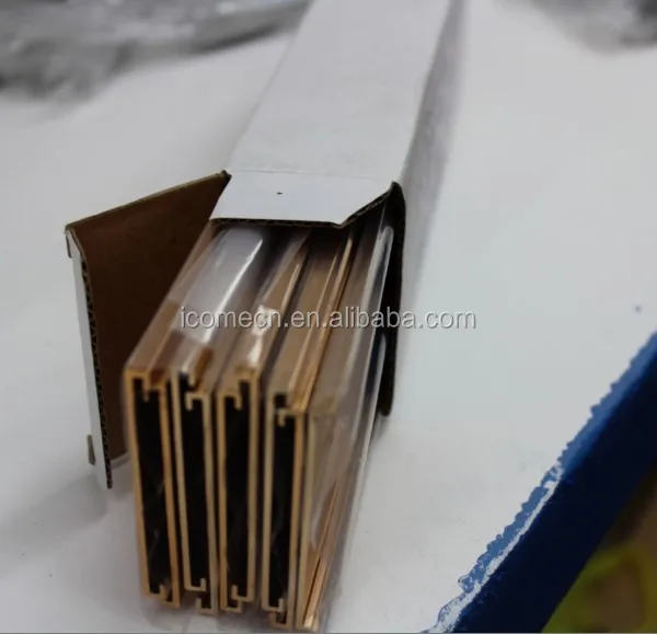 Plating surface Silver desktop nameplate/metal table sign holder/ desk nameplate holder 2*10.jpg