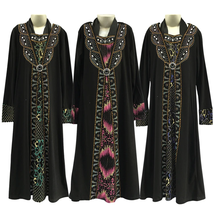 

6-12 Years Fashion Kids Abaya for Girls Clothing, 5 colors