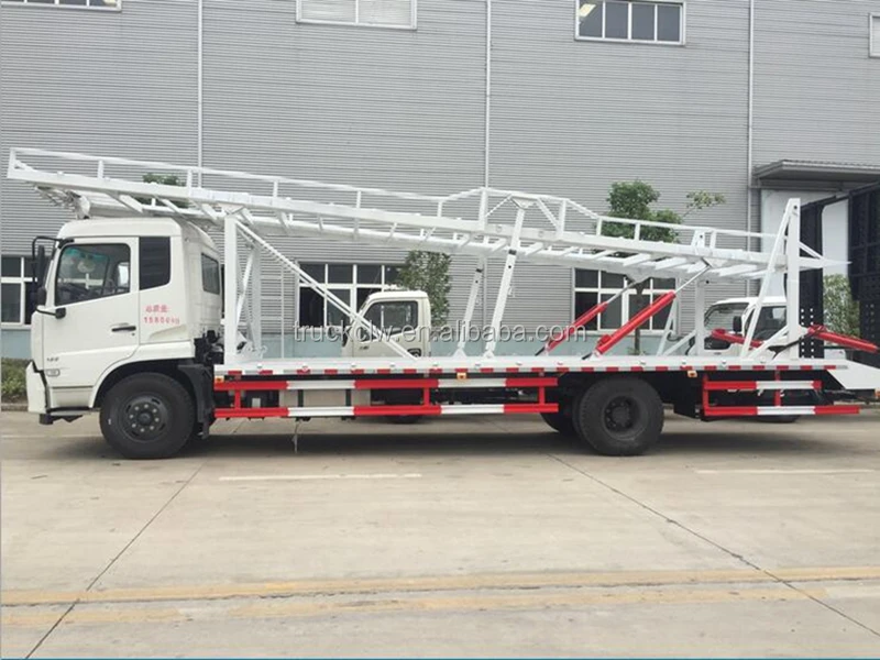 New design Dongfeng 4 car carrier tow truck for sale