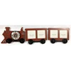 Train shape MDF wall clock with photo frame conference gift idea clocks