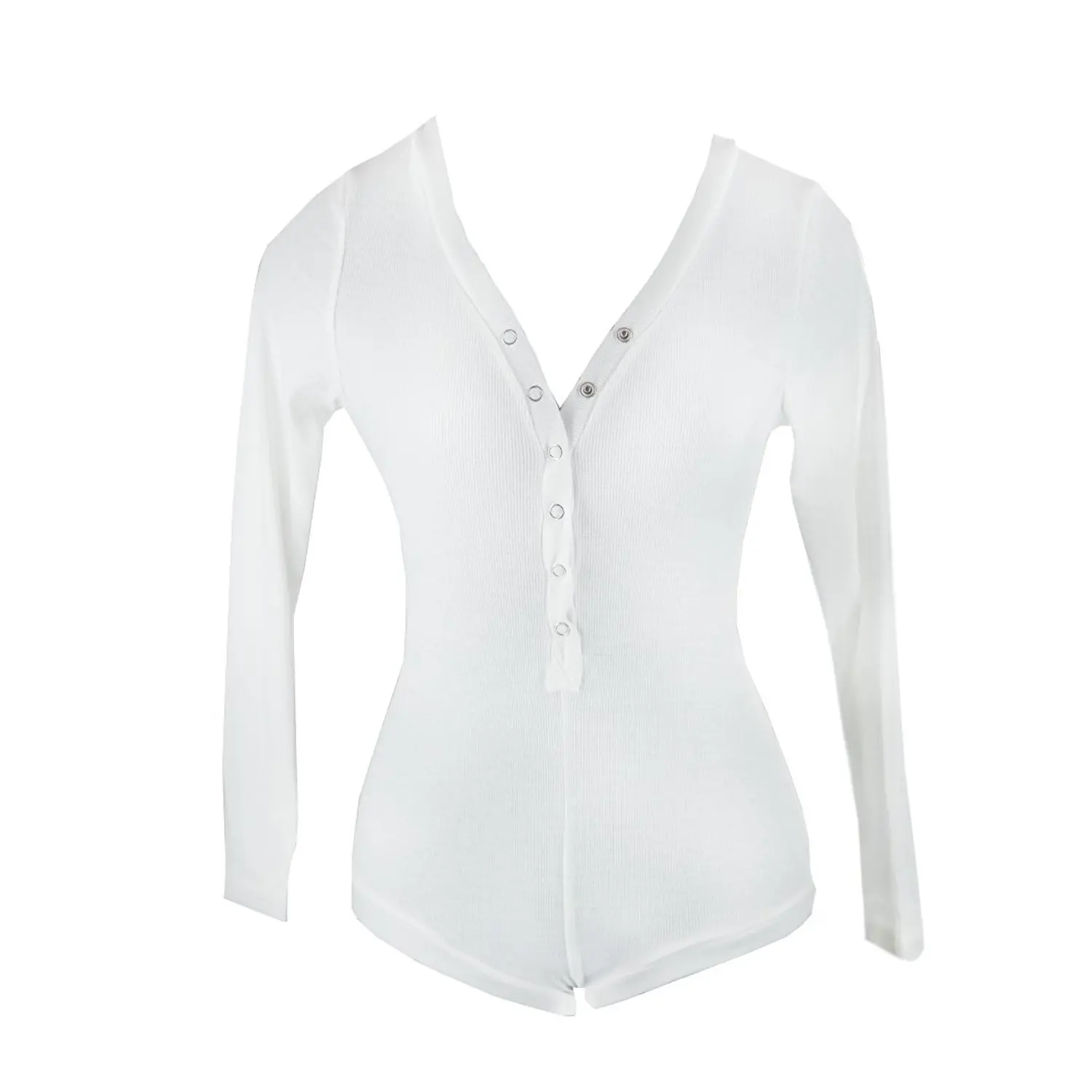 white button up onesie