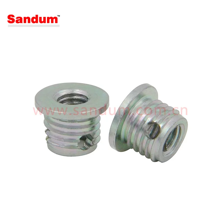 Ensat 307 self tapping threaded insert with cutting holes M4,M6,M8,M10