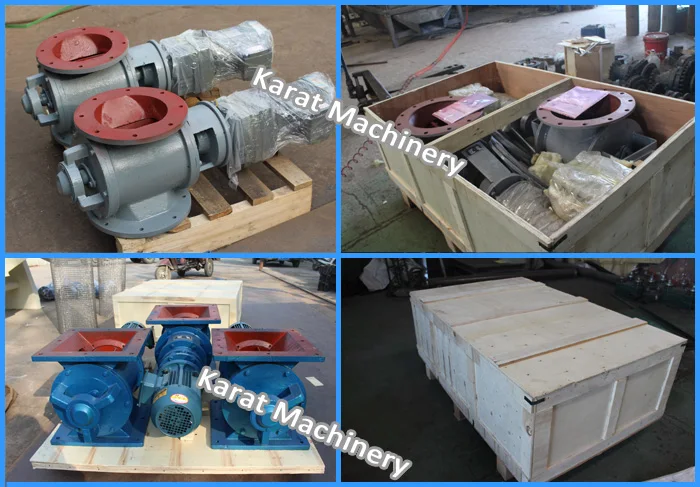 Industrial stainless steel powder rotary airlock valve price