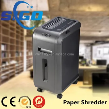 paper shredder machine crinkle cut larger