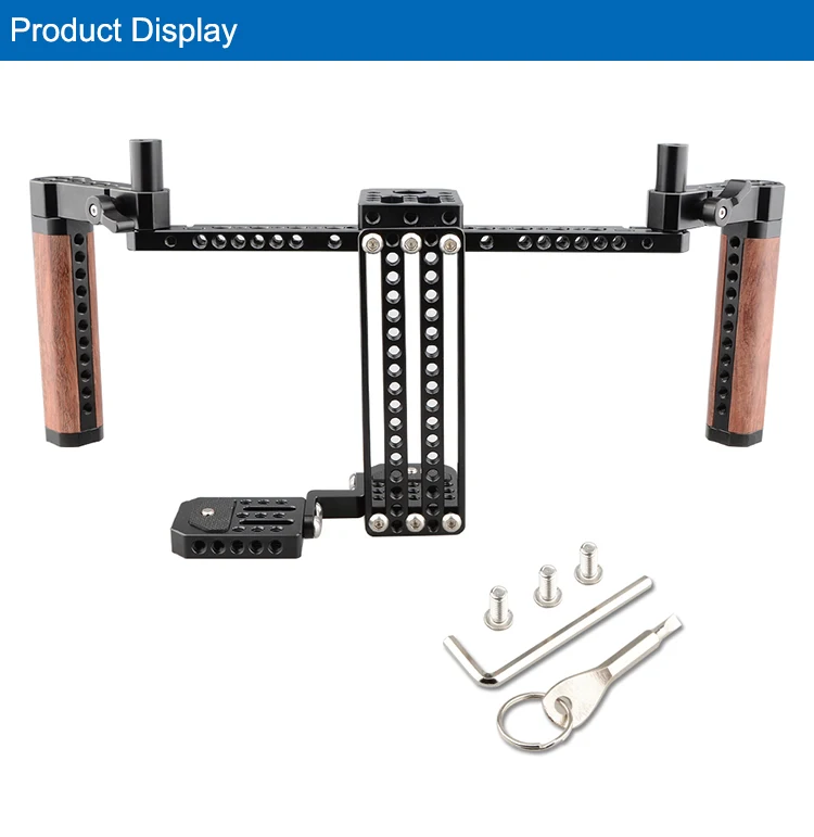 Camvate 5" And 7" Lcd Director Monitor Stabilizer Cage Rig