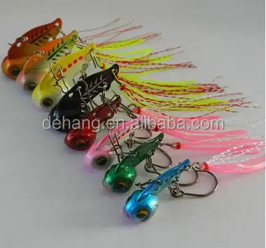 

Wholesale Artificial Stainless Steel Mini Vibe Metal Spoon Fish Lure, Multi