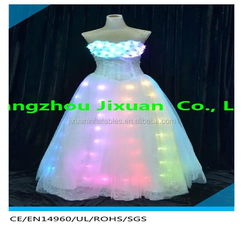 light up prom dress
