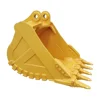 Heavy duty rock bucket for PC200 excavator rock bucket