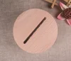 led light display base round wood trophy base 220V EU Adapter light stand US 110V power supply led wood base