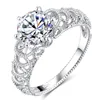 2018 DY Factory brass rings jewelry diamond drill bit wedding ring