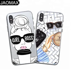 Soft Clear TPU Phone Case iPhone Max X 6S 6 7 8 Plus