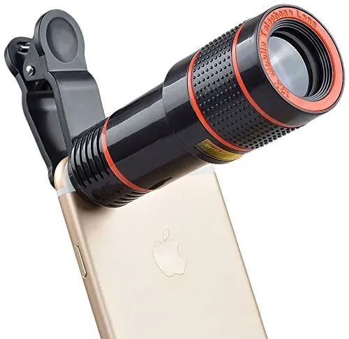 Amazon top selling 12 X zoom telephoto lens phone lens telescope for smart phone