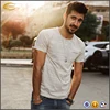 Gym Wear Fashion Short Sleeve Slim Stretch Men Vintage Tees