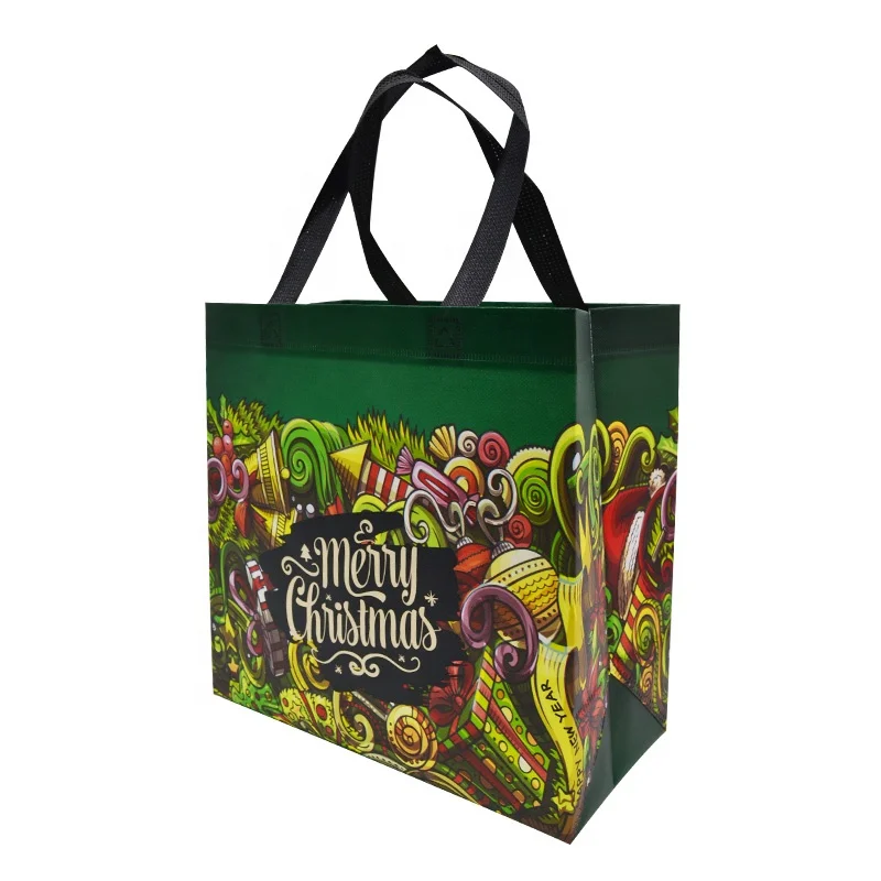 

Promotional Shopping Non Wove Laminated Bags Reusable