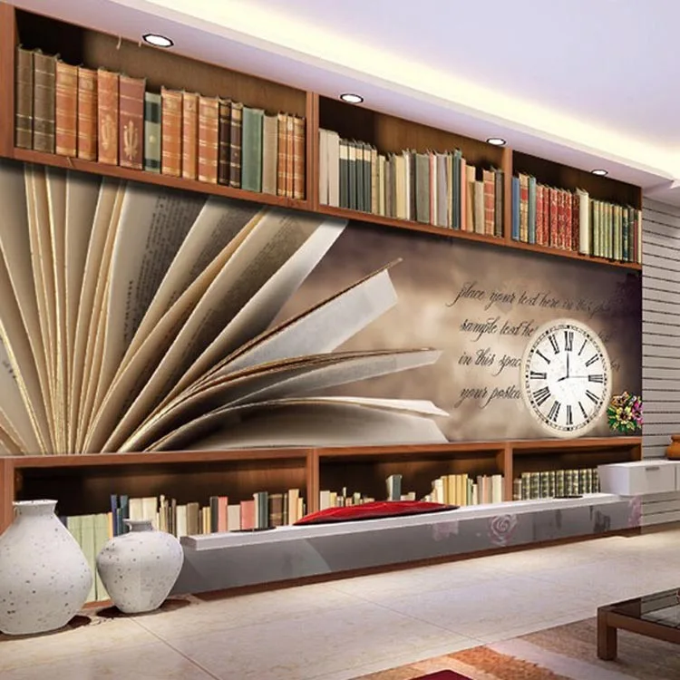 New Mural Series For Home Hotel School Library Decoration 3d