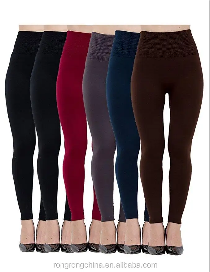 6 Pack Ultra Soft Seamless Women High Waist Workout Leggings