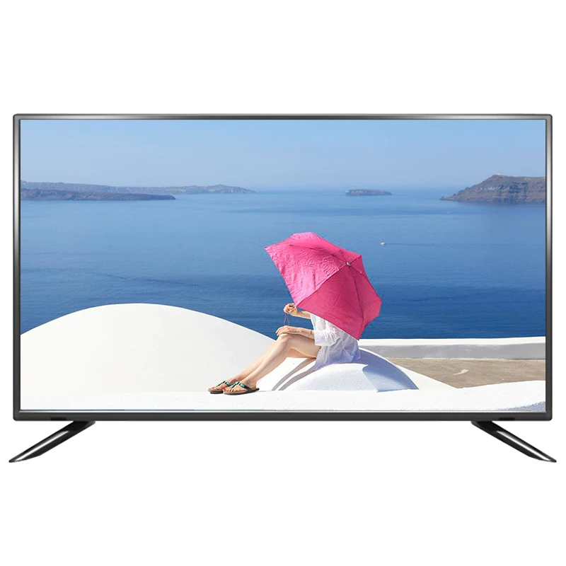 

50/55 inch 1080p hd 4K led smart tv television flat screen television, Black color