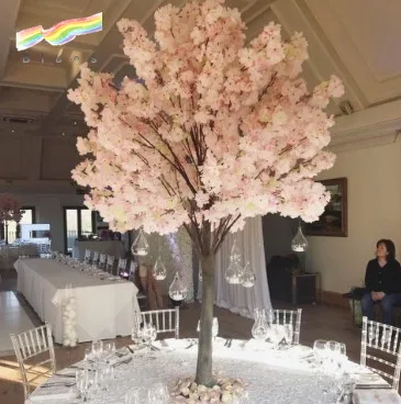 

Wholesale silk cherry blossom trees artificial trees cherry blossoms cherry blossom trees for sale, White,pink,etc.