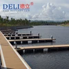 Easy assemble high strength PVC floating pontoon decking